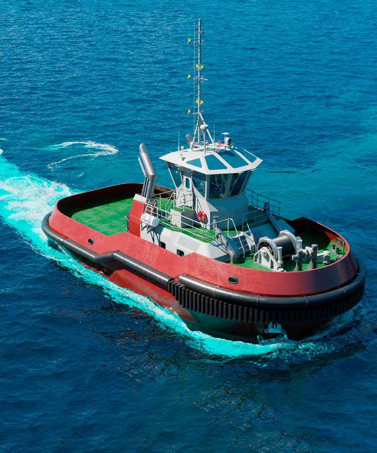 Remolcador portuario 100% eléctrico de SYM Naval